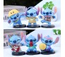 Stitch Mini Set of 6 Action Figure Toy 7-8cm Collectible Figurine For Kids