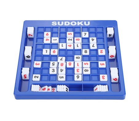 Sudoku Board Game Puzzle Toy Challenge Educational Number Math Learning Toy for Kids and Adults