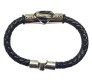 Superman Inspired Leather Bracelet Cosplay Fan Fashion Jewellery Accessory for Boys and Men