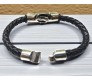 Superman Inspired Leather Bracelet Cosplay Fan Fashion Jewellery Accessory for Boys and Men