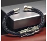 Superman Inspired Leather Bracelet Cosplay Fan Fashion Jewellery Accessory for Boys and Men
