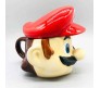 Mario Super Brothers 3D Face Game Cartoon Ceramic 3D Sculpted Coffee Mug For Birthday Gift for Kids and Adults