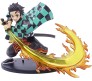 Anime Demon Slayer Tanjiro Kamado with Sword Action Figure Height 16.5 cm Limited Edition Toy Multicolor