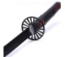 Demon Slayer Cosplay 104 cm Tanjiro Kamado Wooden Round Nichirin Life Size Replica Katana Perfect for Anime Gift Merchandise Collectibles