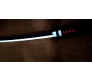 Demon Slayer Cosplay 104 cm LED Light Up Glow Tanjiro Kamado Wooden Round Nichirin Life Size Replica Katana Perfect for Anime Gift Merchandise Collectibles