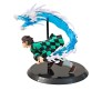 Anime Demon Slayer Tanjiro Kamado 17cm Water Dragon Sword Action Figure Gift Merchandise Collectible for Fans Multicolor D2