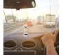 Lucky Teddy Bear Bobble Head Solar for Car Dashboard Action Figure Toys Collectible Bobblehead Showpiece For Office Desk Table Top Toy For Kids and Adults Multicolor