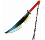 Demon Slayer Cosplay 80 cm Tengen Uzui Wooden Sword Nichirin Life Size Replica Katana Perfect for Anime Gift Merchandise Collectibles