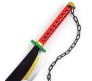 Demon Slayer Cosplay 80 cm Tengen Uzui Wooden Sword Nichirin Life Size Replica Katana Perfect for Anime Gift Merchandise Collectibles