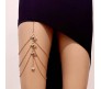 Gold Butterfly Leg Chain Jewelry for Women Thigh Chain Boho Sexy Body Chain Garters Accessories for Women and Girls