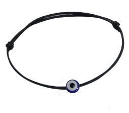 Black Thread Evil Eye Bracelet Adjustable Nazar Battu Devil Protection Original For Boys and Men DT3
