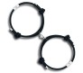2PCS Set Magnetic Couple Bracelets for Women Men Stainless Steel Love Heart Shaped with Sun and Moon Attraction Matching Couples Bracelet Promise Gifts Lovers Friend Gift Valentine Day