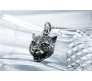 Animal Tiger Face Witcher Tough Pendant Stainless Steel with Long 24inch Round Box Chain Accessories for Men & Women