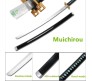 Demon Slayer Cosplay 104 cm Muichiro Tokito Wooden Sword Nichirin Life Size Replica Katana Perfect for Anime Gift Merchandise Collectibles