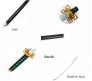 Demon Slayer Cosplay 104 cm Muichiro Tokito Wooden Sword Nichirin Life Size Replica Katana Perfect for Anime Gift Merchandise Collectibles