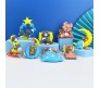 Set of 8 Tom and Jerry Action Figure 7-9 cm Or Cake Topper Decoration Merchandise Showpiece to Keep in Office Desk Table Gift Multicolor