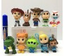 Toy Story Set of 10 Woody Buzz Lightyear Jessie Rex Forky 6-8 cm Action Figure Collectible Toy