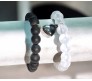 Adjustable Magnetic Couple Bracelet Set Hand with Heart Magnet For Love Lovers Gift Frendship Day Band Best Friends Couples GF BF Bracelets TL