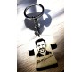 Rohit Cricket Jersey Face Signature Cricketer Sports Metal Keychain Key Chain for Car Bikes Key Ring Multicolor