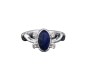 1 Pc The Rings Elena Gilbert Daylight Ring Vintage Vampire Diaries Crystal With Blue Lapis Fashion TVD Series Jewelry Cosplay Ring 8