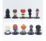 Horror Movie Action Figure Set of 10 Toy V for Vendetta Chucky Pennywise Jigsaw Freddy Krueger Tiffany Jason Voorhees Ghostface Leatherface for Boys and Men