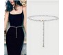1 Layer Gold Waist Pearl Chain Belt Belly Jewellery Stylish Body Accessory Kamar Band for Navratri Dress Thin Hip Ornament for Girl and Women