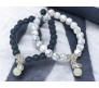 Adjustable Glow in Dark Magnetic Couple Bracelet Set Hand with Heart Magnet For Love Lovers Gift Frendship Day Band Friends Couples GF BF Bracelets 