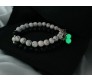 Adjustable Glow in Dark Magnetic Couple Bracelet Set Hand with Heart Magnet For Love Lovers Gift Frendship Day Band Friends Couples GF BF Bracelets 
