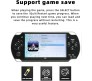 RVM Toys 4.3" inch X6 Video Game Console Handheld Gaming Players Pocket Consoles Double Rocker 8GB Memory Built in 1500 Games for Kids Black Boys Girls Men Women Children