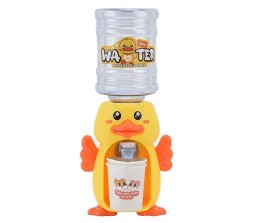 Mini Cartoon Duck Water Dispenser for Kids Plastic Water Dispenser Cute Simulation Cartoon Kitchen Toy for Children Home Kitchen 200ml