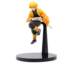 Demon Slayer Anime Zenitsu Action Figure 17 cm Collectible Toy For Office Desk & Study Table Gift for Fans