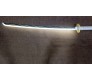 Demon Slayer Cosplay 104 cm Light Up Glow Zenitsu Agatsuma Wooden Sword Nichirin Life Size Replica Katana Perfect for Anime Gift Merchandise Collectibles