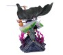 Anime One Piece Roronoa Zoro Action Figure [18 cm] On Roof for Home Decor, Office Desk and Study Table Toy Multicolor