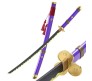 Anime One Piece Cosplay 104 cm Zoro Wooden Sword Enma Life Size Replica Katana Perfect for Gift Merchandise Collectibles