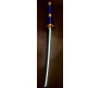 Anime One Piece Cosplay 104 cm LED Light Up Glow Zoro Wooden Sword Enma Life Size Replica Katana Perfect for Gift Merchandise Collectibles