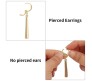 Anime One Piece Roronoa Zoro Earring - Golden Cosplay Ear Accessory For Boys, Men, Women, and Girls