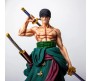 Anime One Piece Roronoa Zoro Battle with Changable Face Action Figure [25 cm] for Home Decor, Office Desk and Study Table Toy Multicolor