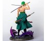 Anime One Piece Roronoa Zoro Battle with Changable Face Action Figure [25 cm] for Home Decor, Office Desk and Study Table Toy Multicolor