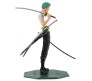 Anime One Piece Roronoa Zoro Action Figure [23 cm] for Home Decor, Office Desk and Study Table Toy Multicolor