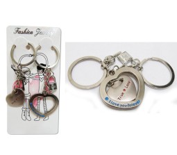 True Love Forever Couple Keychain 