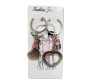 True Love Forever Couple Keychain 