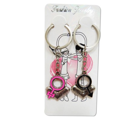 Love Forever Couple Keychain