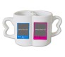 Personalized Couple Joint Mug Happy Valentine Day