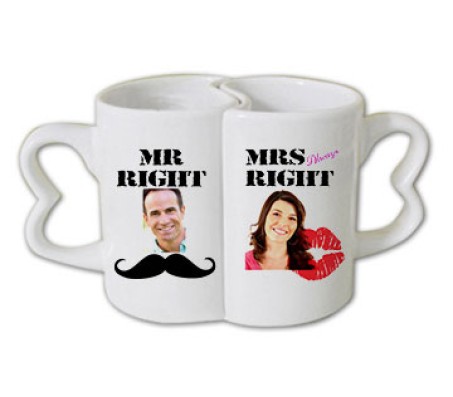 Personalized Couple Joint Mug Mr Right