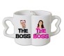 Personalized Couple Joint Mug The Boss