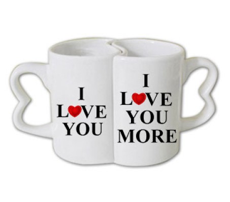 I Love You Joint Couple Mug