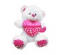 Pink Teddy With I Love You Pouch Large Size [18 12 inches]