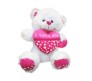 Pink Teddy With I Love You Pouch Medium Size [13 inches]