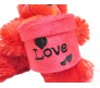 Red Teddy With Love Box Medium Size [10 inches]