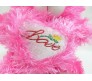 Pink Teddy With Love Message [12 inches]